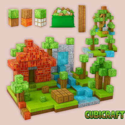 CubiCraft™ – Bloques Magnéticos Educativos STEM