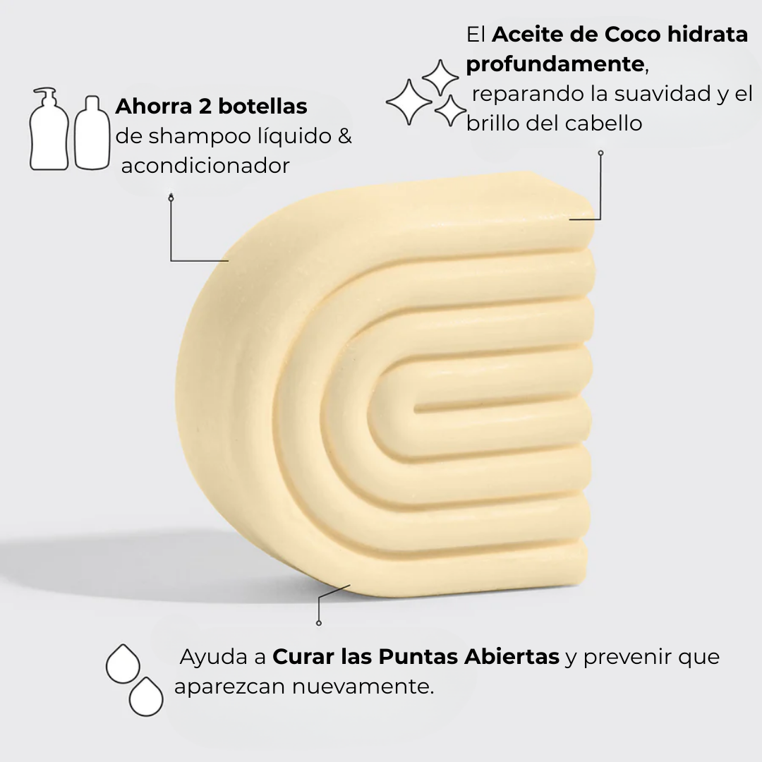 Shampoo y Acondicionador Aceite de Coco