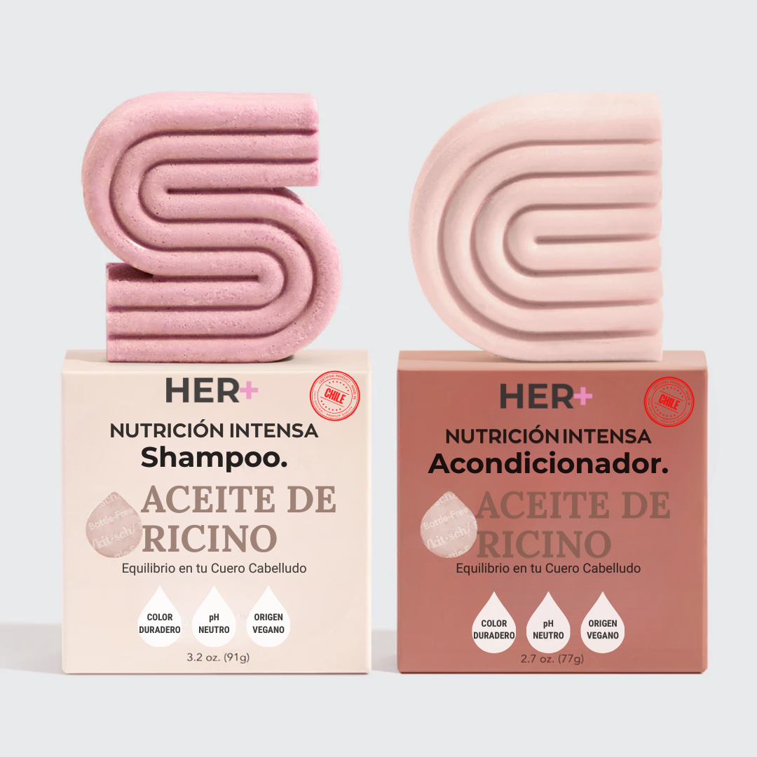 Shampoo y Acondicionador Aceite de Ricino
