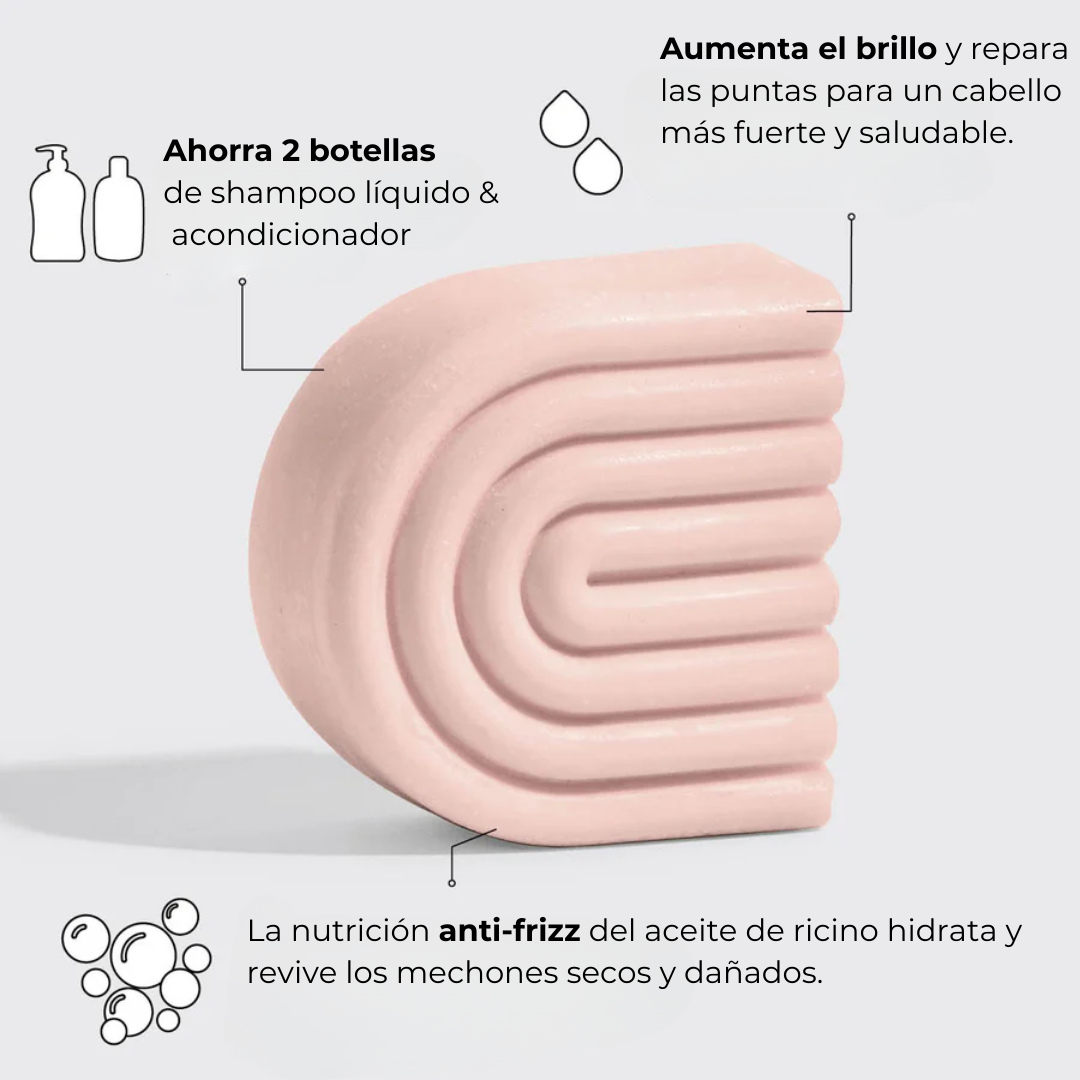 Shampoo y Acondicionador Aceite de Ricino