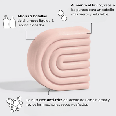 Shampoo y Acondicionador Aceite de Ricino
